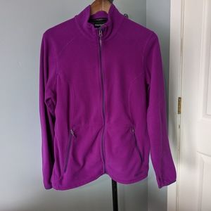 Marmot Polartec, bright purple, ladies fleece L/XL